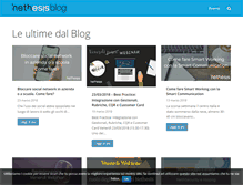 Tablet Screenshot of blog.nethesis.it